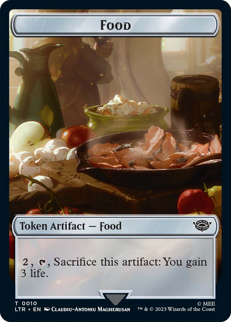 Soldier // Food Token [The Lord of the Rings: Tales of Middle-Earth Commander Tokens] | Jack's On Queen