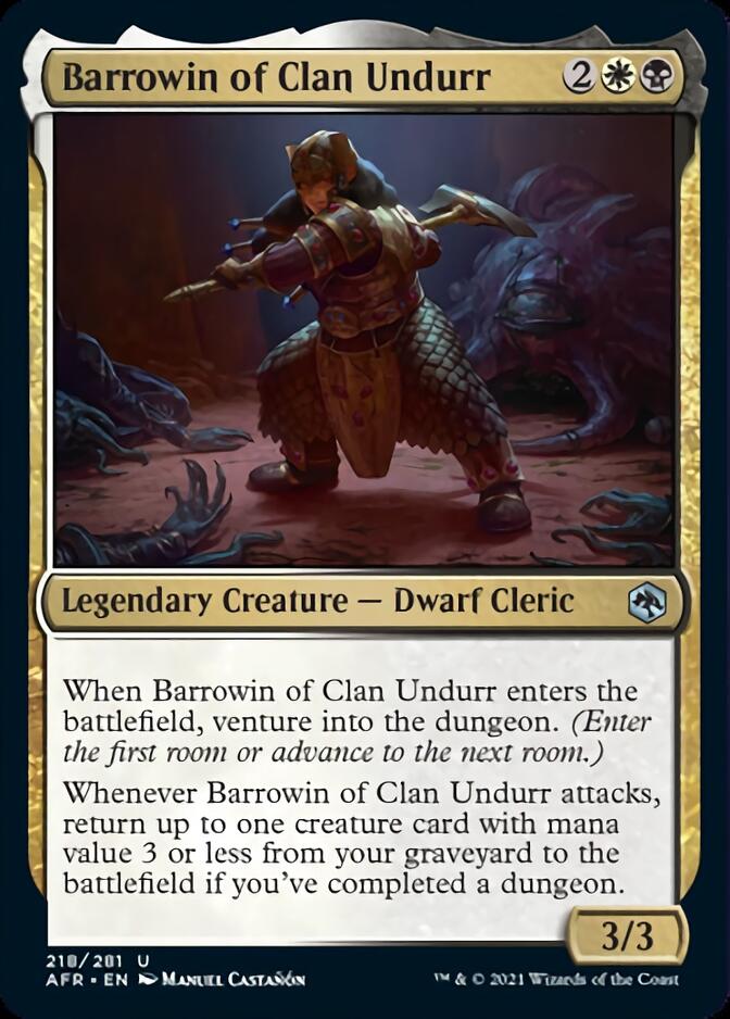 Barrowin of Clan Undurr [Dungeons & Dragons: Adventures in the Forgotten Realms] | Jack's On Queen