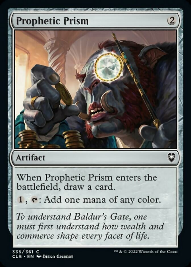 Prophetic Prism [Commander Legends: Battle for Baldur's Gate] | Jack's On Queen
