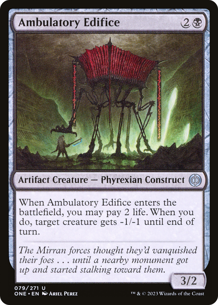 Ambulatory Edifice [Phyrexia: All Will Be One] | Jack's On Queen