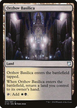 Orzhov Basilica [Commander 2018] | Jack's On Queen