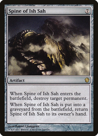 Spine of Ish Sah [Commander 2013] | Jack's On Queen