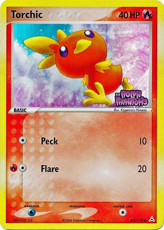 Torchic (83/110) (Stamped) [EX: Holon Phantoms] | Jack's On Queen