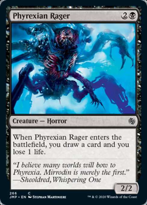 Phyrexian Rager [Jumpstart] | Jack's On Queen