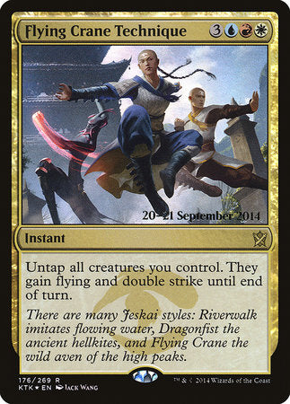 Flying Crane Technique [Khans of Tarkir Promos] | Jack's On Queen