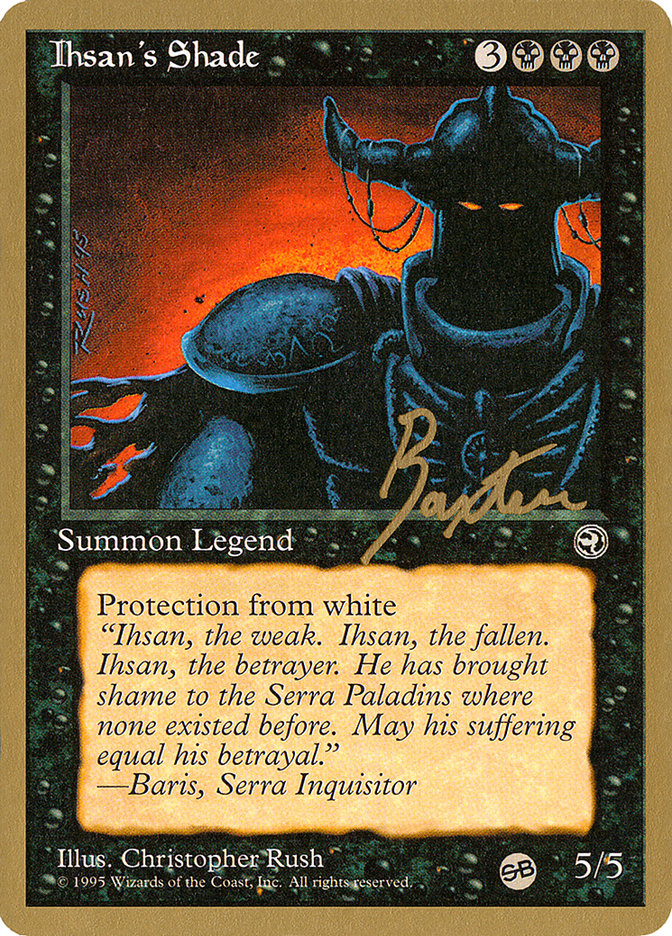 Ihsan's Shade (George Baxter) (SB) [Pro Tour Collector Set] | Jack's On Queen