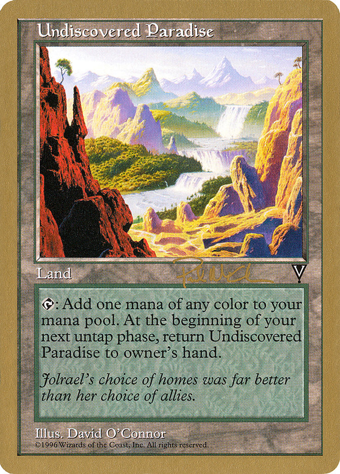 Undiscovered Paradise (Paul McCabe) [World Championship Decks 1997] | Jack's On Queen