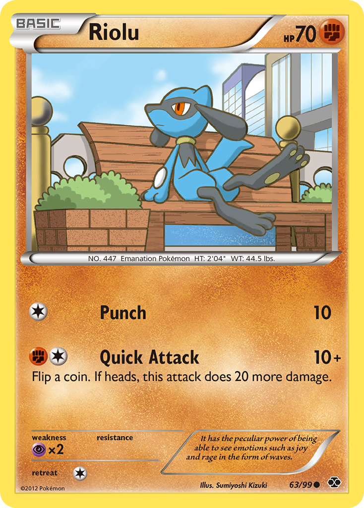 Riolu (63/99) [Black & White: Next Destinies] | Jack's On Queen