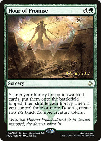 Hour of Promise [Hour of Devastation Promos] | Jack's On Queen