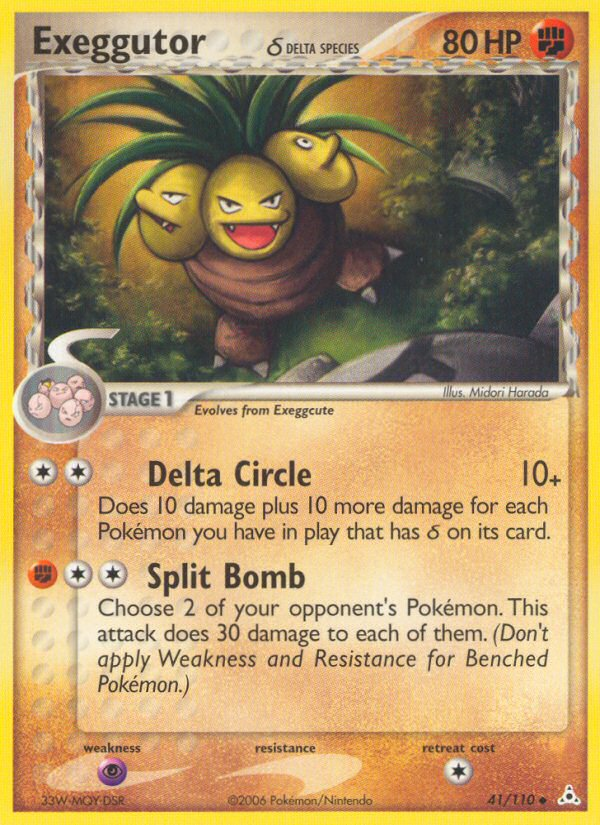 Exeggutor (41/110) (Delta Species) [EX: Holon Phantoms] | Jack's On Queen