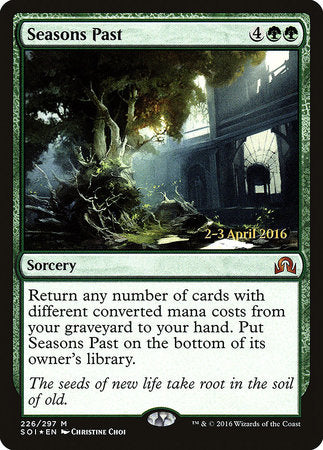 Seasons Past [Shadows over Innistrad Promos] | Jack's On Queen