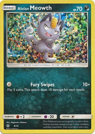 Alolan Meowth (8/12) [McDonald's Promos: 2017 Collection] | Jack's On Queen