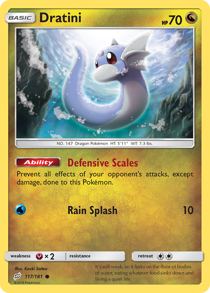 Dratini (117/181) [Sun & Moon: Team Up] | Jack's On Queen