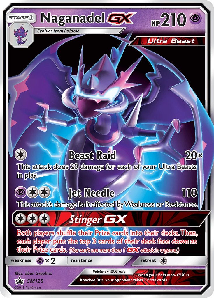 Naganadel GX (SM125) [Sun & Moon: Black Star Promos] | Jack's On Queen