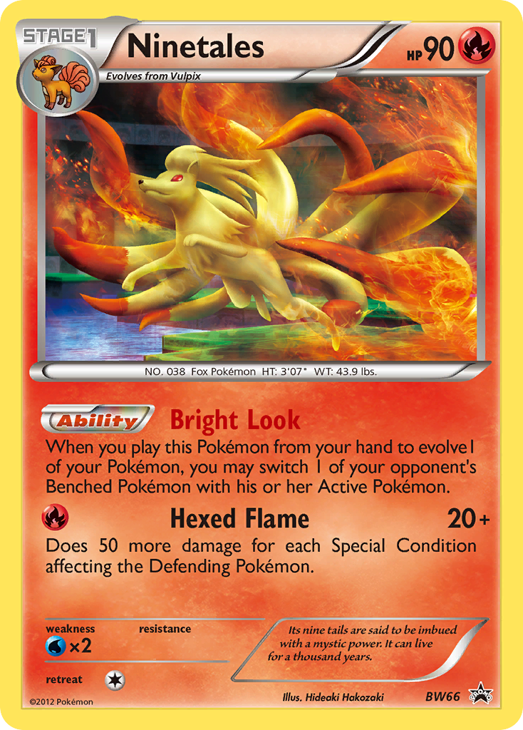 Ninetales (BW66) [Black & White: Black Star Promos] | Jack's On Queen