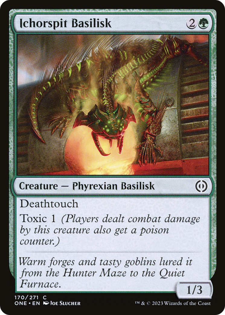 Ichorspit Basilisk [Phyrexia: All Will Be One] | Jack's On Queen