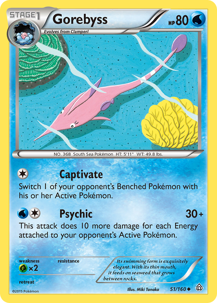 Gorebyss (51/160) [XY: Primal Clash] | Jack's On Queen