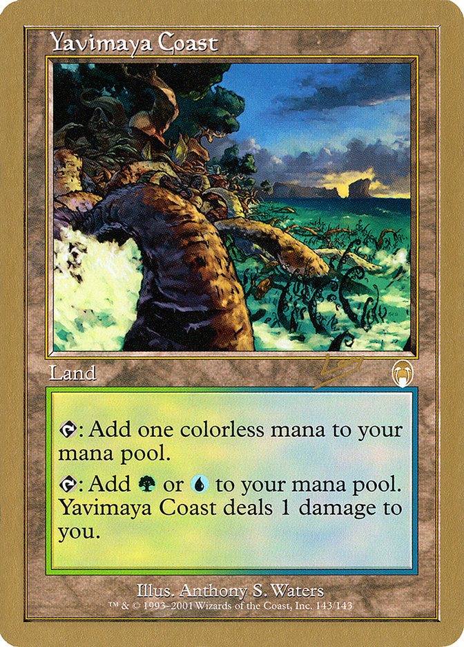 Yavimaya Coast (Raphael Levy) [World Championship Decks 2002] | Jack's On Queen