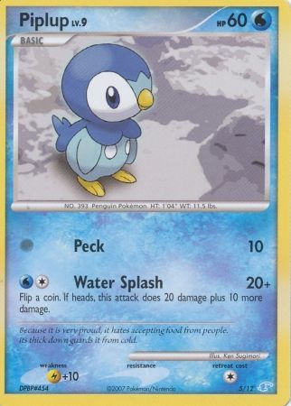 Piplup (5/12) [Diamond & Pearl: Trainer Kit - Manaphy] | Jack's On Queen