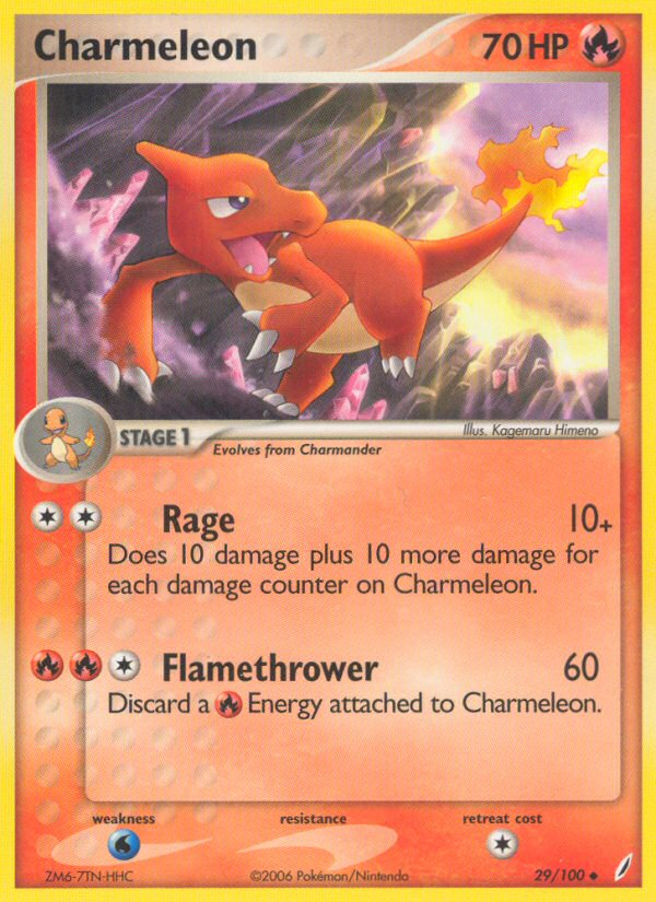 Charmeleon (29/100) [EX: Crystal Guardians] | Jack's On Queen