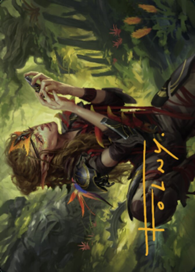 Meria, Scholar of Antiquity Art Card (Gold-Stamped Signature) [Dominaria United Art Series] | Jack's On Queen