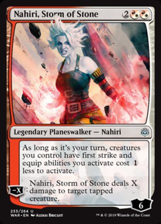 Nahiri, Storm of Stone [War of the Spark] | Jack's On Queen