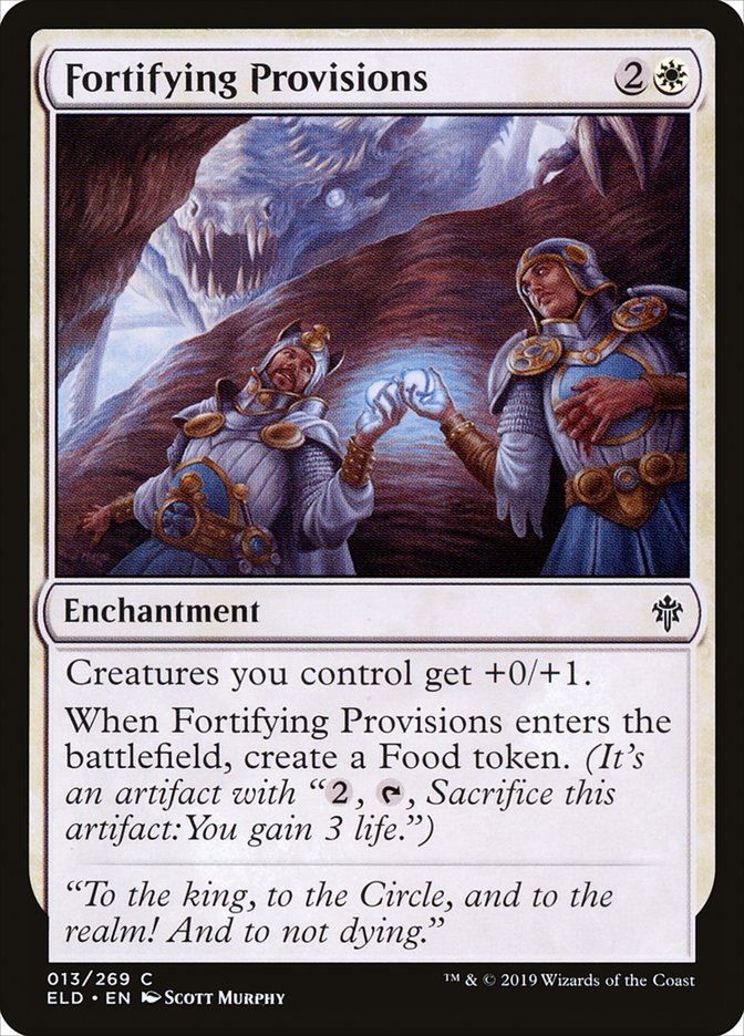 Fortifying Provisions [Throne of Eldraine] | Jack's On Queen