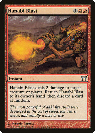Hanabi Blast [Champions of Kamigawa] | Jack's On Queen