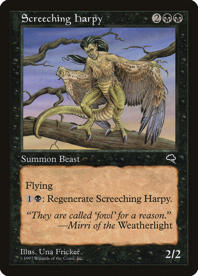 Screeching Harpy [Tempest] | Jack's On Queen