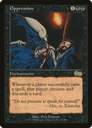 Oppression [Urza's Saga] | Jack's On Queen