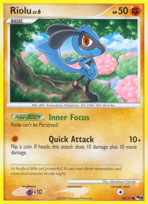 Riolu (16/17) [POP Series 8] | Jack's On Queen