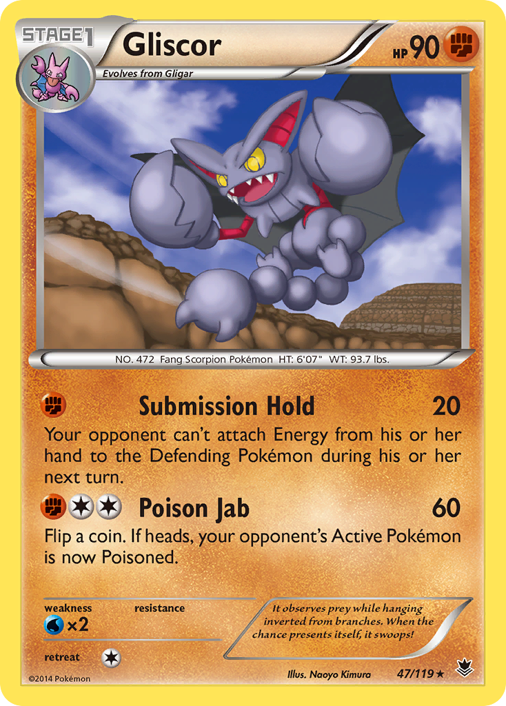 Gliscor (47/119) [XY: Phantom Forces] | Jack's On Queen