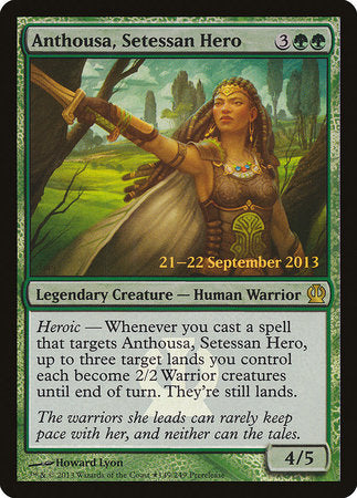 Anthousa, Setessan Hero [Theros Promos] | Jack's On Queen