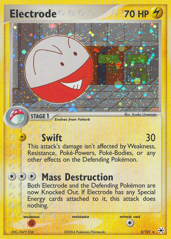 Electrode (5/101) [EX: Hidden Legends] | Jack's On Queen