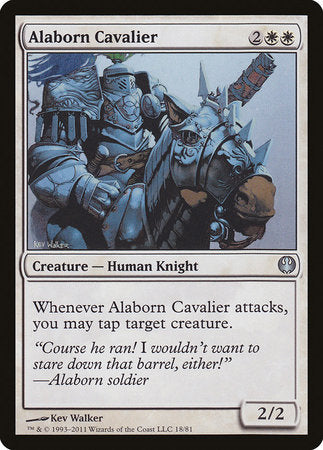 Alaborn Cavalier [Duel Decks: Knights vs. Dragons] | Jack's On Queen