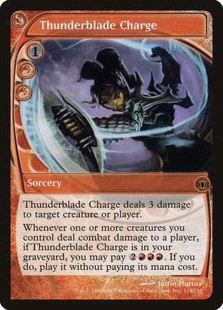 Thunderblade Charge [Future Sight] | Jack's On Queen