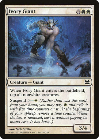 Ivory Giant [Modern Masters] | Jack's On Queen