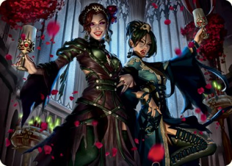 Falkenrath Celebrants 2 Art Card [Innistrad: Crimson Vow Art Series] | Jack's On Queen