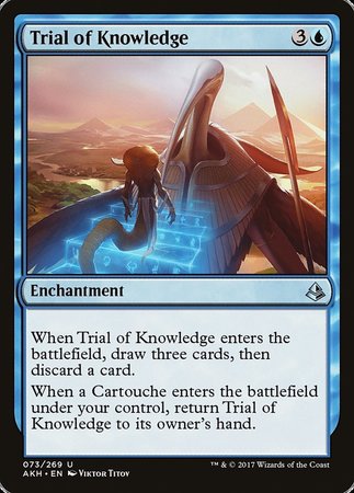 Trial of Knowledge [Amonkhet] | Jack's On Queen