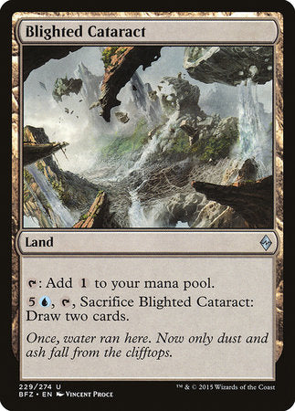 Blighted Cataract [Battle for Zendikar] | Jack's On Queen