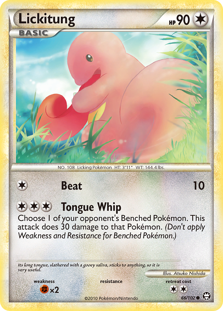 Lickitung (66/102) [HeartGold & SoulSilver: Triumphant] | Jack's On Queen