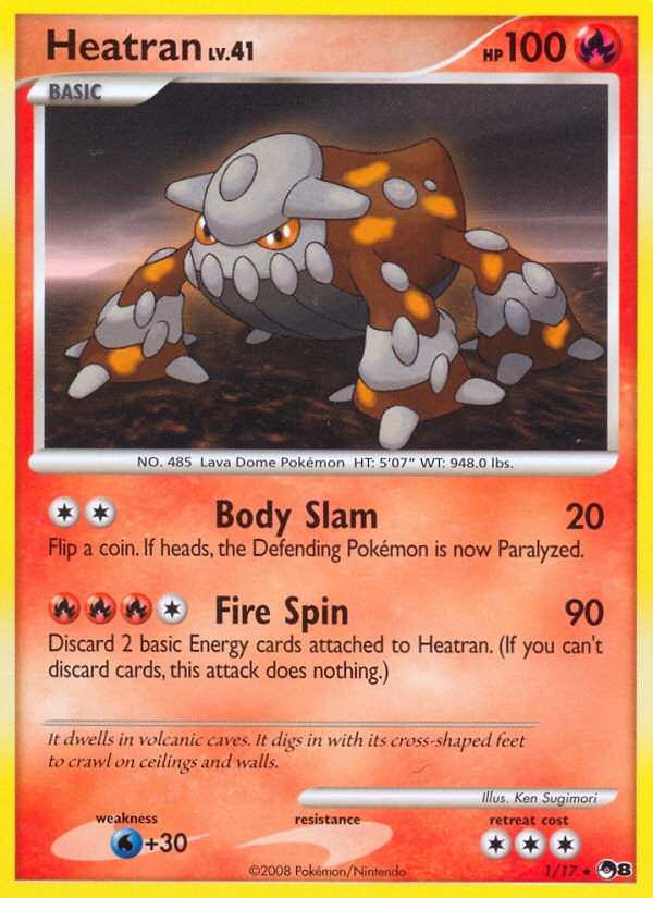 Heatran (1/17) [POP Series 8] | Jack's On Queen