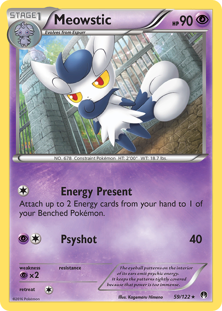 Meowstic (59/122) [XY: BREAKpoint] | Jack's On Queen
