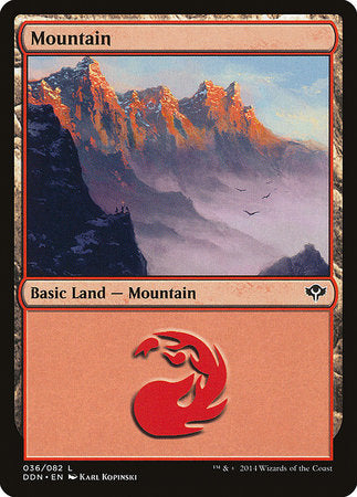 Mountain (36) [Duel Decks: Speed vs. Cunning] | Jack's On Queen