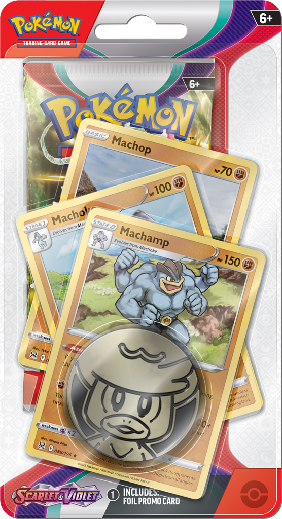 Scarlet & Violet - Single Pack Blister (Machamp, Machoke, Machop) | Jack's On Queen