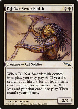 Taj-Nar Swordsmith [Mirrodin] | Jack's On Queen