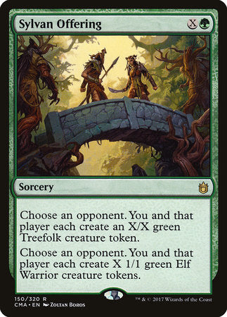 Sylvan Offering [Commander Anthology] | Jack's On Queen