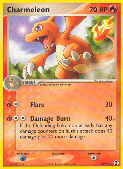 Charmeleon (31/112) [EX: FireRed & LeafGreen] | Jack's On Queen