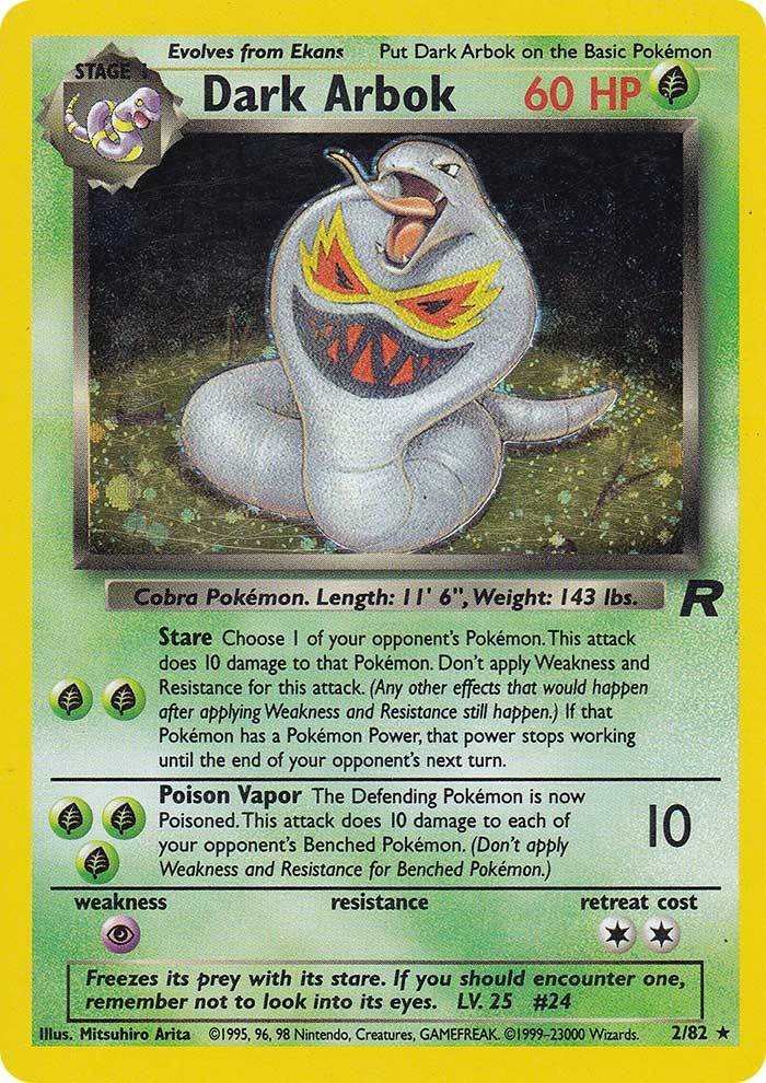 Dark Arbok (2/82) [Team Rocket Unlimited] | Jack's On Queen