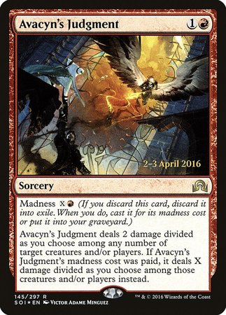 Avacyn's Judgment [Shadows over Innistrad Promos] | Jack's On Queen